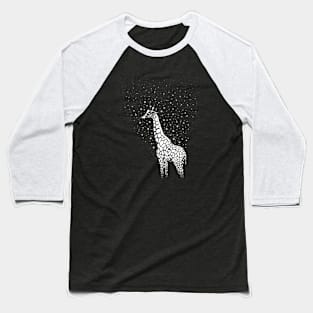 Hollow-Albino Giraffe Baseball T-Shirt